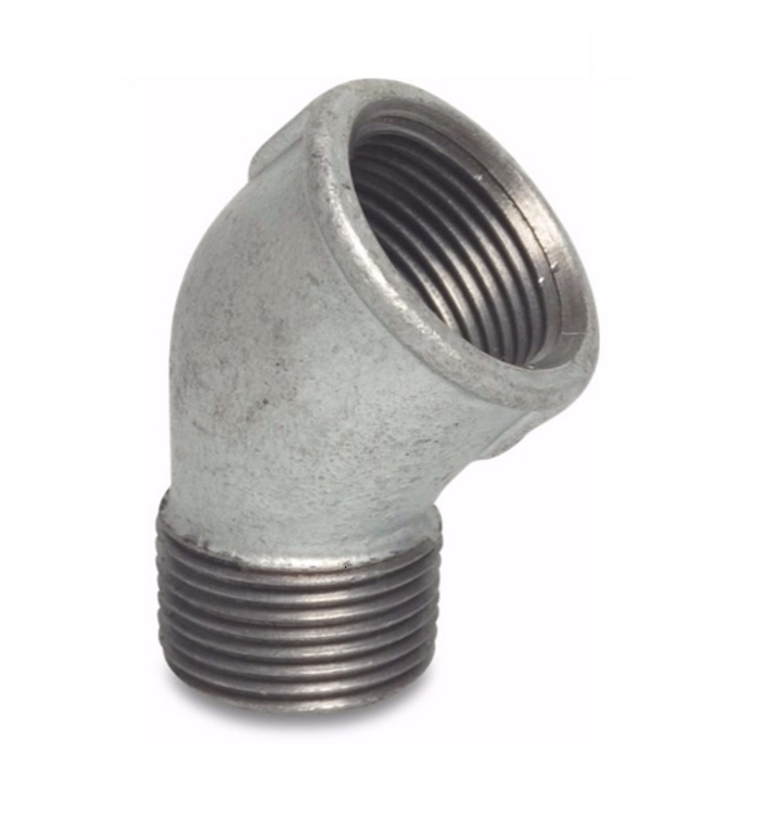 STAAL verzinkt, zwart -  buis & Fittingen